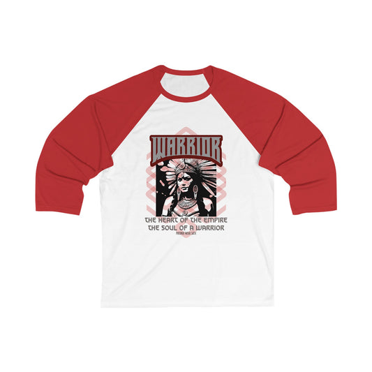 Most Wanted Azteca - Unisex 3\4 Sleeve Baseball Tee