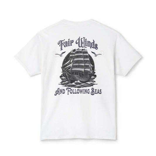 Fair Winds Sailing free- Unisex HD Cotton™ T-shirt