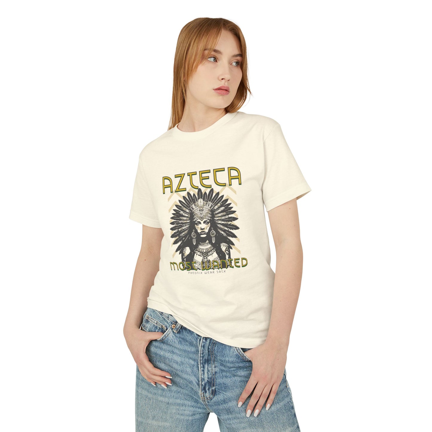 Most Wanted Azteca Black - Unisex Garment-Dyed Heavyweight Cotton Tee