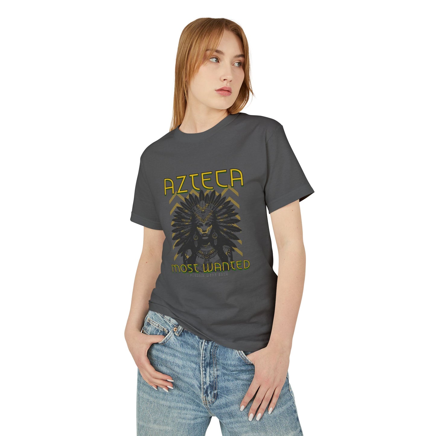 Most Wanted Azteca Black - Unisex Garment-Dyed Heavyweight Cotton Tee