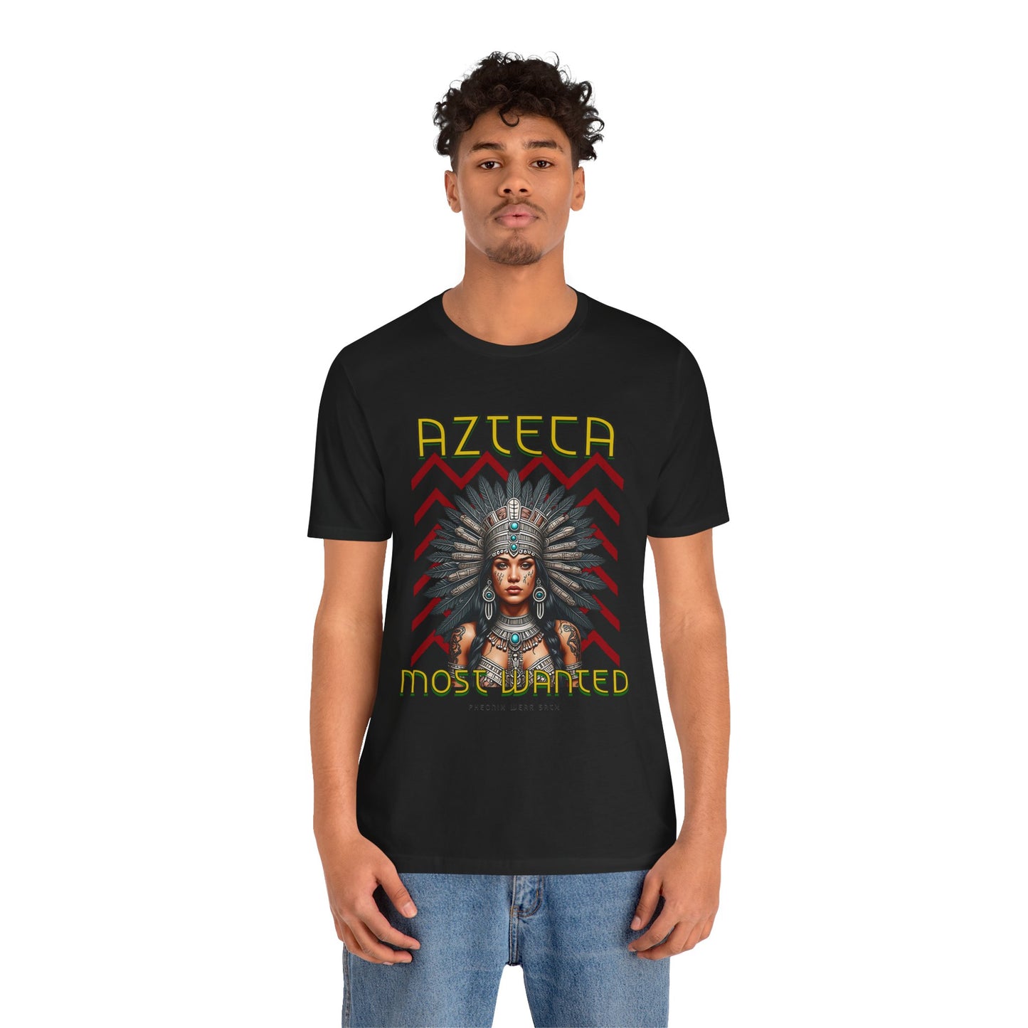 Most Wanted Azteca Color Unisex Jersey Short Sleeve Tee