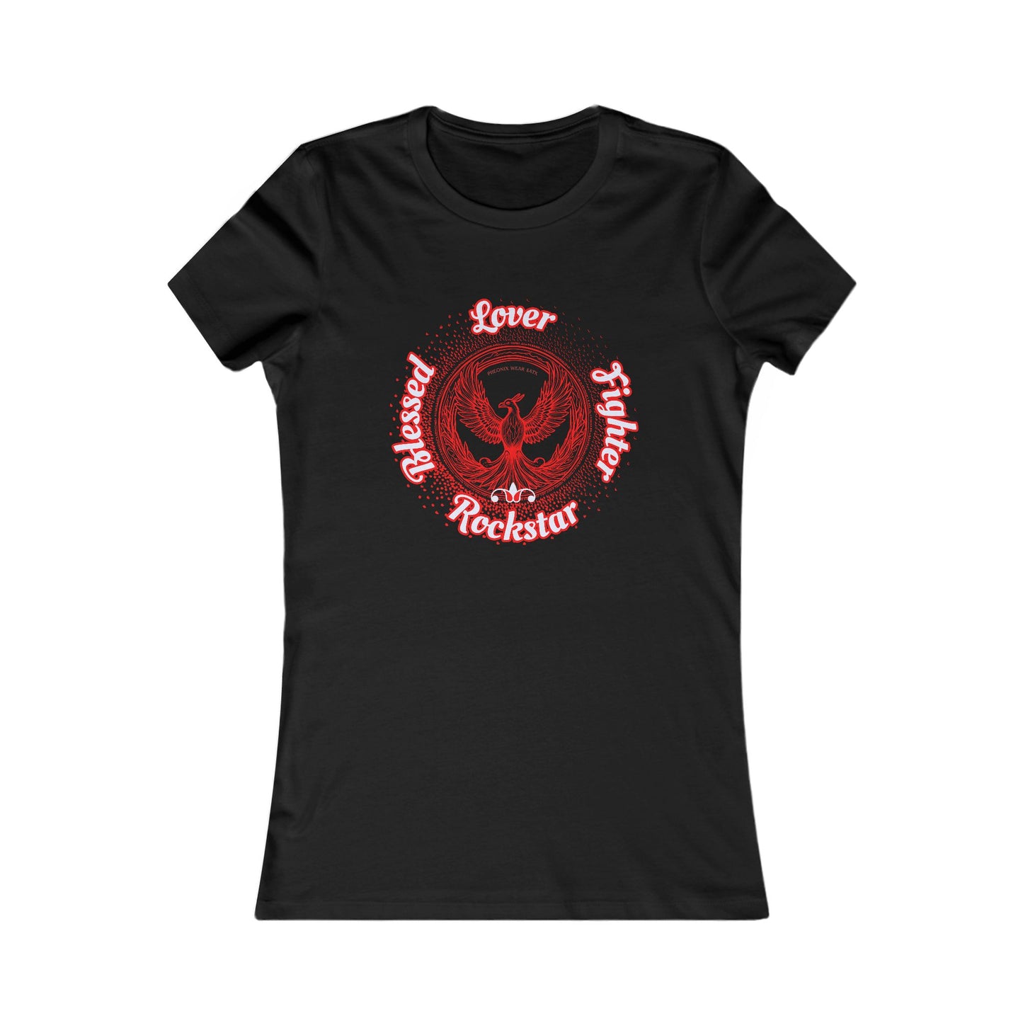 Firebird Lover, Fighter, Rockstar, Blessed - Women's Favorite Tee