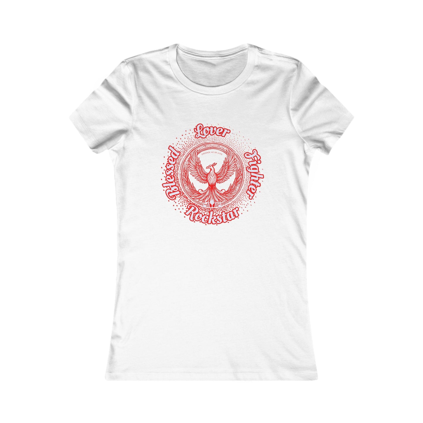 Firebird Lover, Fighter, Rockstar, Blessed - Women's Favorite Tee