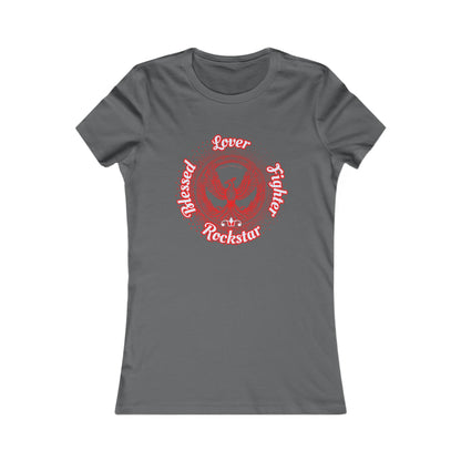 Firebird Lover, Fighter, Rockstar, Blessed - Women's Favorite Tee