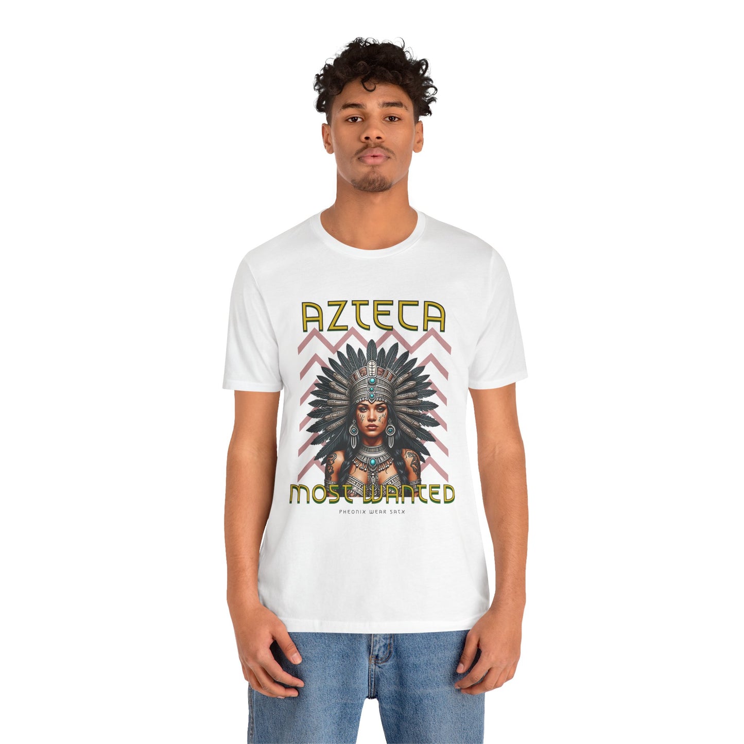 Most Wanted Azteca Color Unisex Jersey Short Sleeve Tee