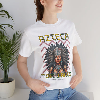 Most Wanted Azteca Color Unisex Jersey Short Sleeve Tee