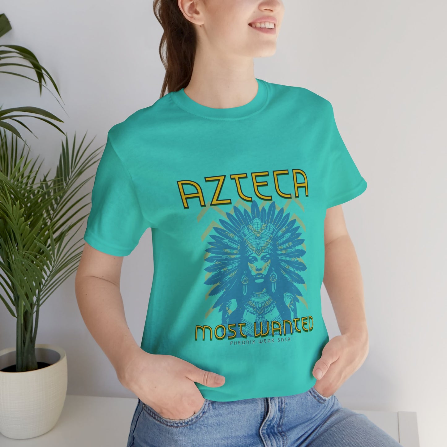 Most Wanted Azteca Unisex Jersey Short Sleeve Tee