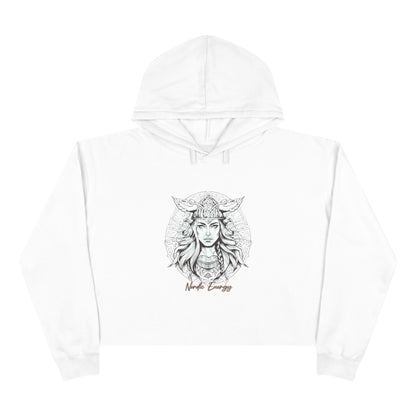 Nordic Energy Viking Women Crop Premium Hoodie